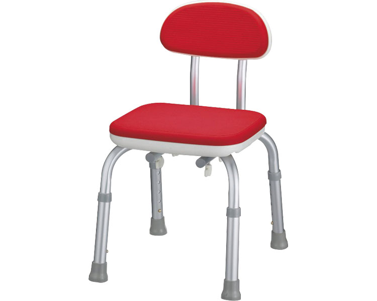 안주 목욕의자 Mini 등받이형 536-172 레드