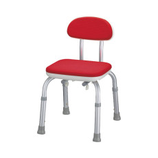 안주 고정식 목욕의자 Mini형 등받이 있음 536-172 레드