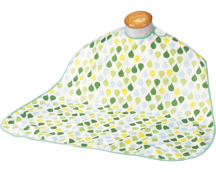 소프라피렌 식사용 앞치마 물방울무늬 포켓 없음 102240 블루