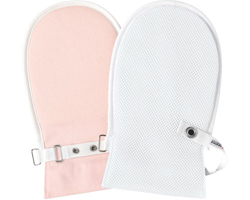 치매 장갑 No.2 (등쪽 메쉬) M (좌우 1세트) 105812 핑크