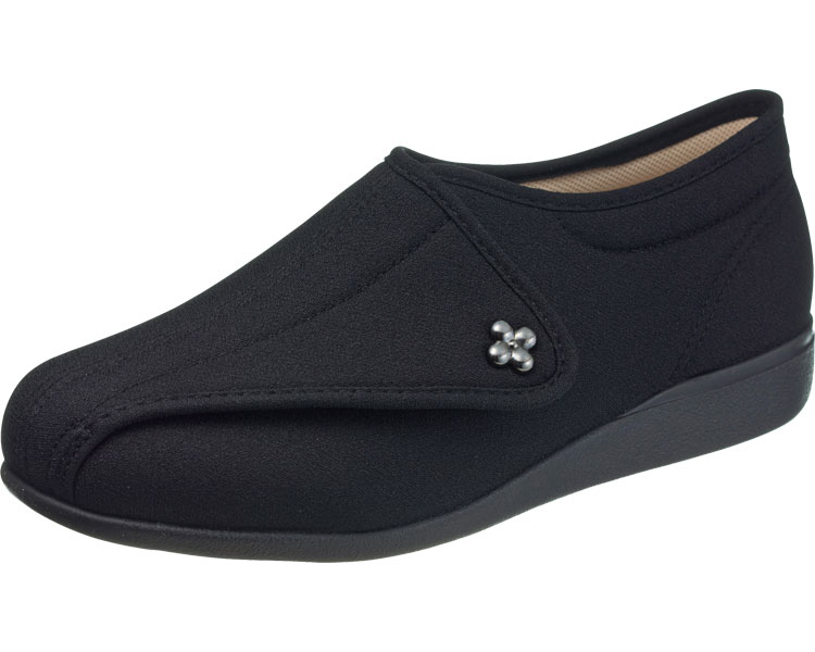 쾌보주의 L011 여성 24.5cm 블랙 스트레치