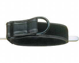 만능커프 가죽 고정 밴드 H-1 관통개 블랙