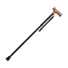 알루미늄 경량 접이식 지팡이 베이직 22mm 0401-BO4812 블랙
