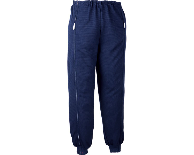 스퀘어 니트 전면 오픈 간호 바지 LL 5111 네이비