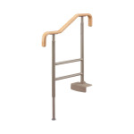 안주 단차용 손잡이 SM-650L L형 531-054 연갈색