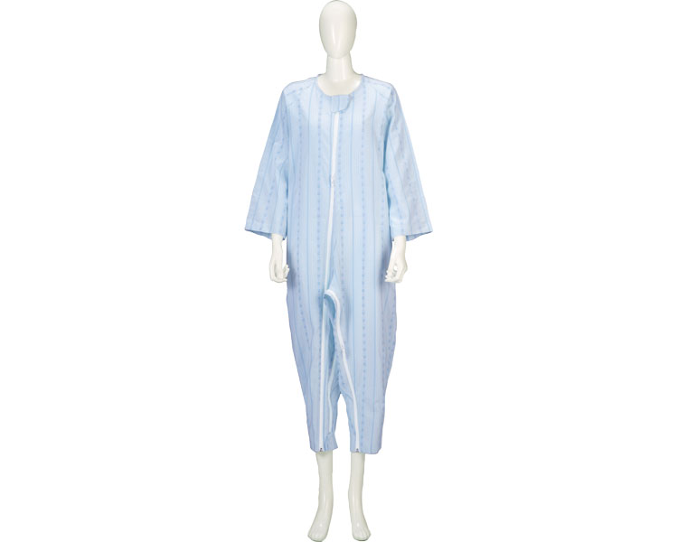 소프트케어 양쪽 풀오픈 잠옷 106414 L 무라사키