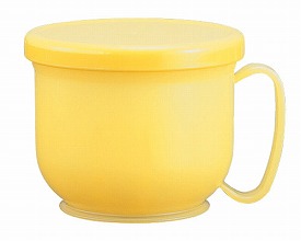 틀니세척 전용 컵 (상쾌한 느낌) 옐로우