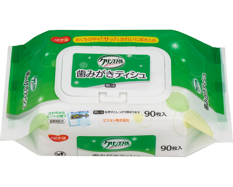 하비너스 구강 청결 티슈 1023203 90매입