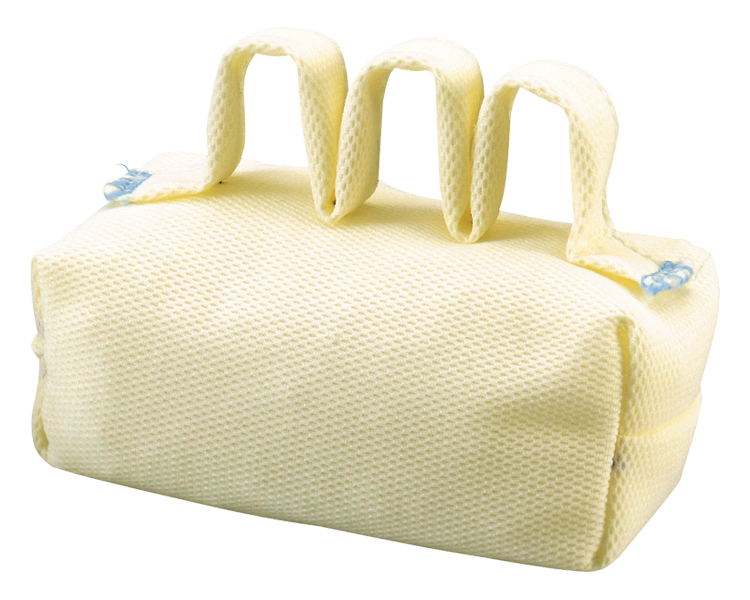 통기 비즈 핸드쿠션 1073 C 크림