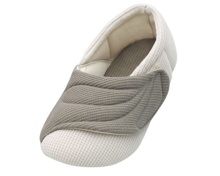 아유미 와이드벨트 와플 실내화 9E L 245-255 그레이 2229