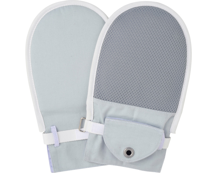 치매 장갑 No.5 (등쪽 메쉬) M (좌우 1세트) 105809 블루