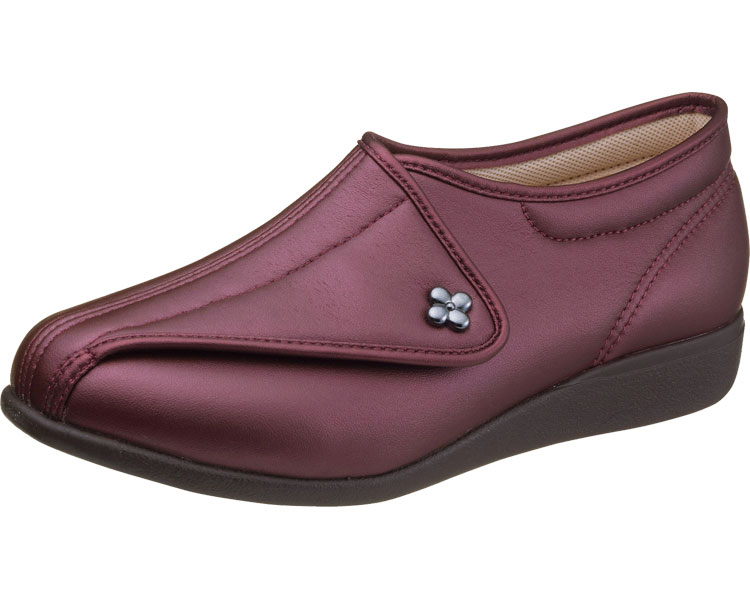 쾌보주의 L011 여성 23.0cm 와인 스무스