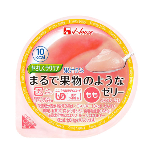 부드럽게 락 케어 과일같은젤리 복숭아맛 83823 60g
