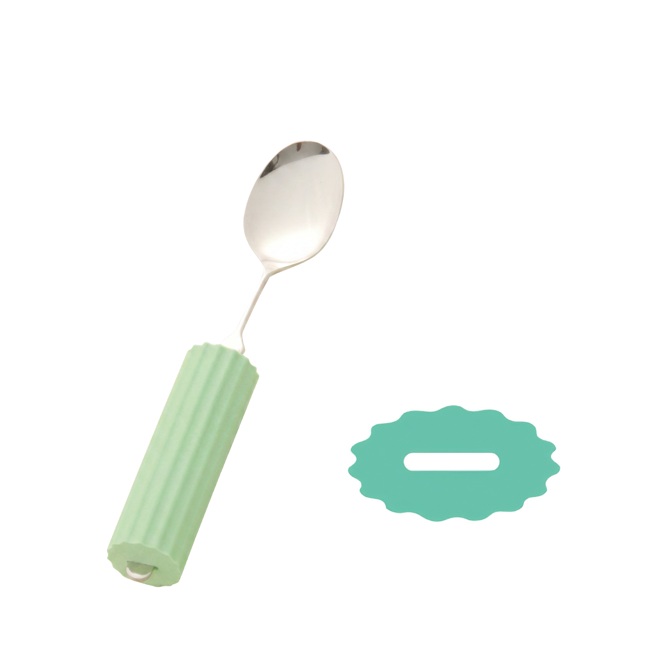스테인리스 실리콘 스펀지 스푼 손잡이 타입 N-1/SS-2 숟가락(대)