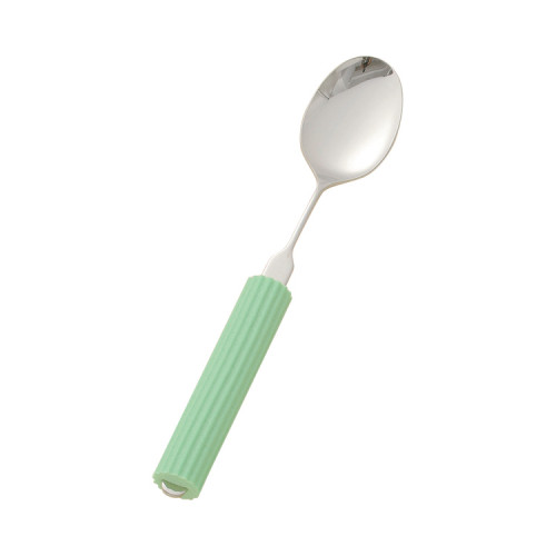스테인리스 실리콘스폰지 스푼 손잡이 부드러운 타입 N-1/SS-18 숟가락(대)