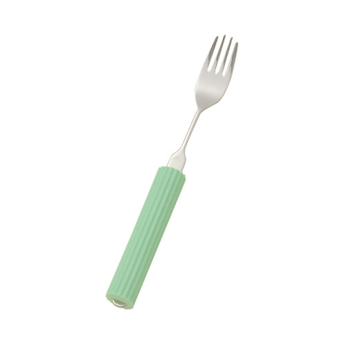 스테인리스 실리콘스폰지 스푼 손잡이 부드러운 타입 N-5/SS-18 포크(소)