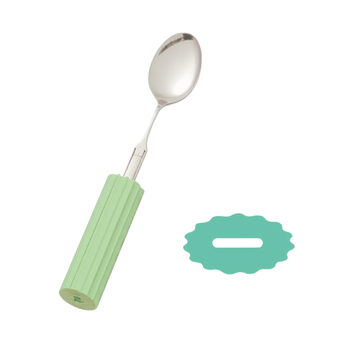 구부려 사용 실리콘 스펀지 부착 R-19/SS-2 숟가락(대)