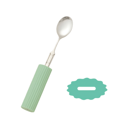 구부려 사용 실리콘 스펀지 부착 R-22/SS-2 숟가락(소)