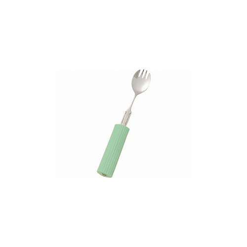 구부려 사용 실리콘 스펀지 부착 R-24/SS-2 숟가락 포크 겸용(소)
