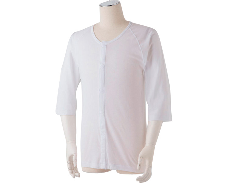 남성 7부 원터치 내의 S-M-W2 화이트 M