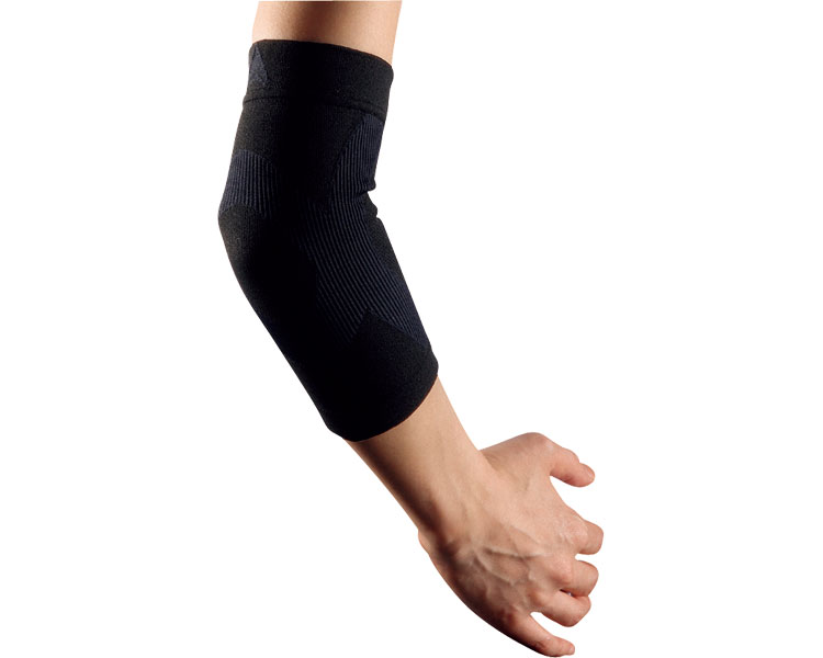 나카야마식 팔꿈치 보호대 1매입 350106 블랙 프리