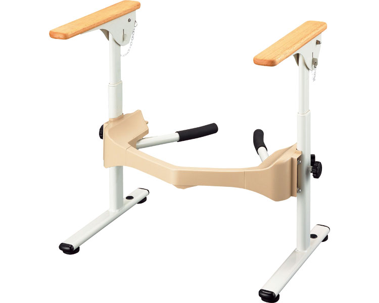 안주 양변기용 프레임 S R-2 533-087 목제 팔걸이