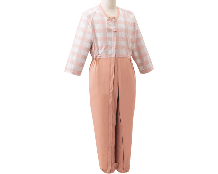 컨비네이션 풀 오픈형 환자복 5738-TA M 블록연어