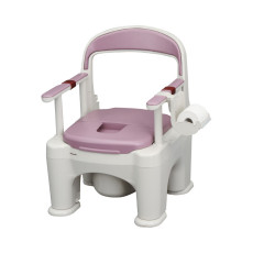 이동식변기 자라쿠 라피네 PN-L30213V 탈취 따뜻한 변기 타입 경사진 다리 미스티 퍼플
