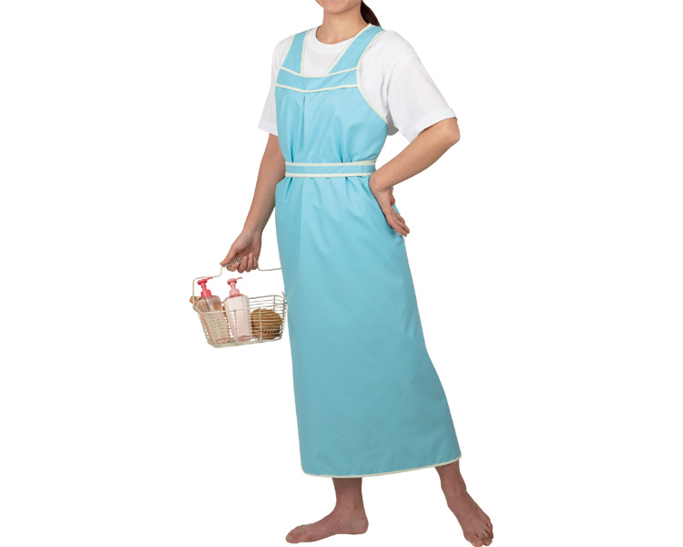 목욕 케어 앞치마Ⅱ M 6018 레몬 옐로우