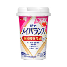 메이지 밸런스 미니컵 스트로베리맛 1415012 125mL