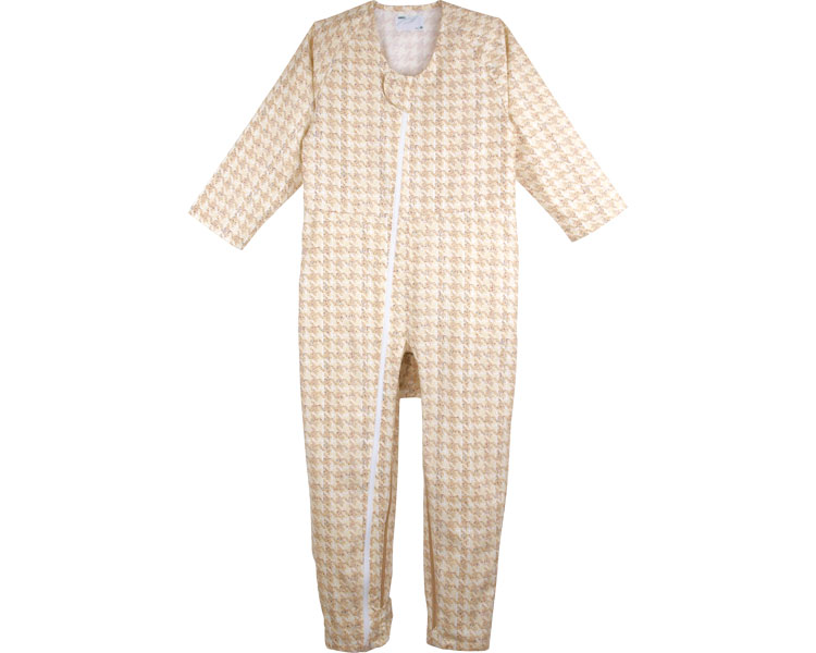 컨비네이션 Ⅱ 풀 오픈형 환자복 5638-A M 티도리베이지