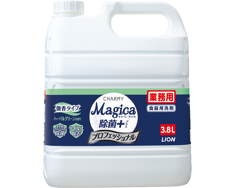 업소용 살균+ 프로페셔널 세제 3.8L 허벌그린향(미향)