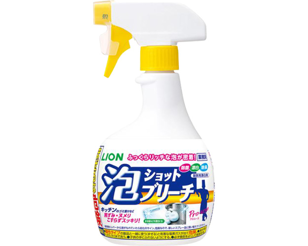 거품 샷 샬균 표백 스프레이 520mL