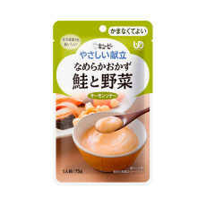 큐피 부드러운식단 부드러운 반찬 연어 채소 (Y4-16)