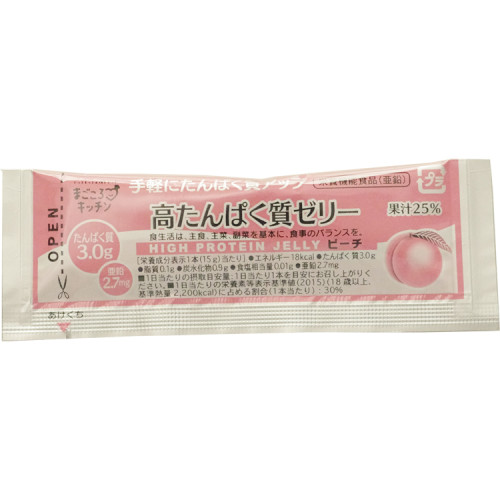 고단백질 젤리 복숭아맛 15g×20개