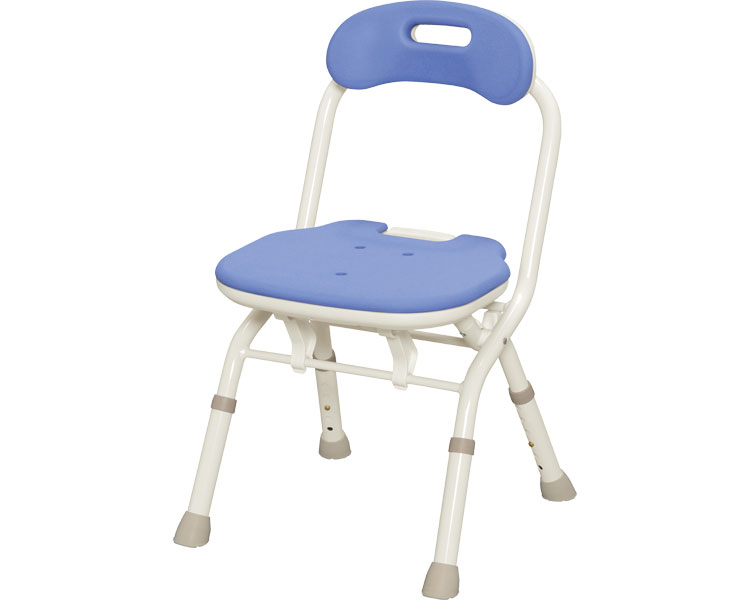 안주 접이식 목욕의자 FC 등받이형 536-060 블루