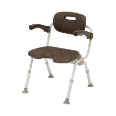 유클리어 목욕의자 와이드SP 원터치 U자형 접이식N PN-L41521BR 모카브라운