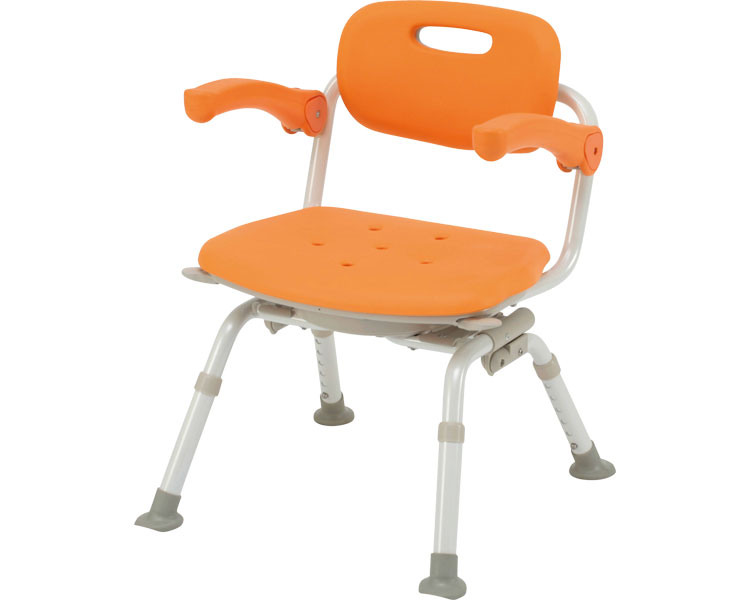 유클리어 회전형 목욕의자 미들 SP 접이식 PN-L41221D 오렌지