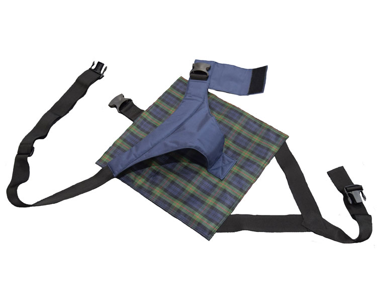 휠체어 좌면 포함 키퍼 셀프 탈부착형 4011 네이비