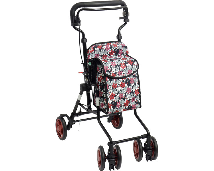 모트 보행차 꽃무늬BK