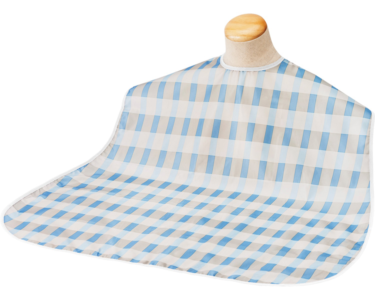 소프라피렌 방수 앞치마 스트라이프 체크 102302 블루