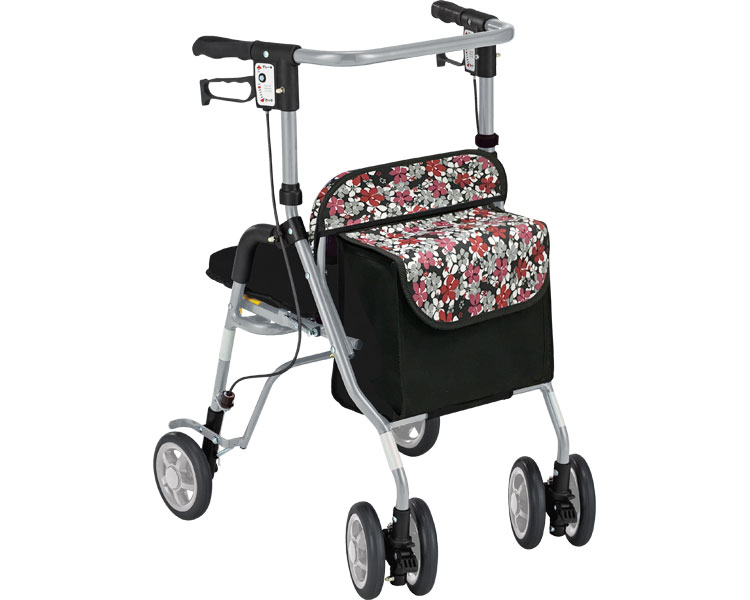 시폰 보행차 심포니 SP 꽃무늬BK