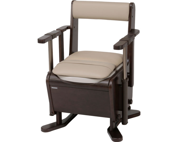 가구형 이동식 변기 팔걸이 높이조절형 PN-L23708 따뜻한 변기