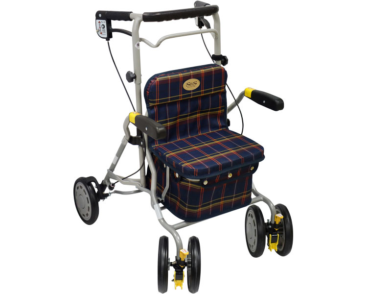 시폰 보행차 라쿤 격자 NB