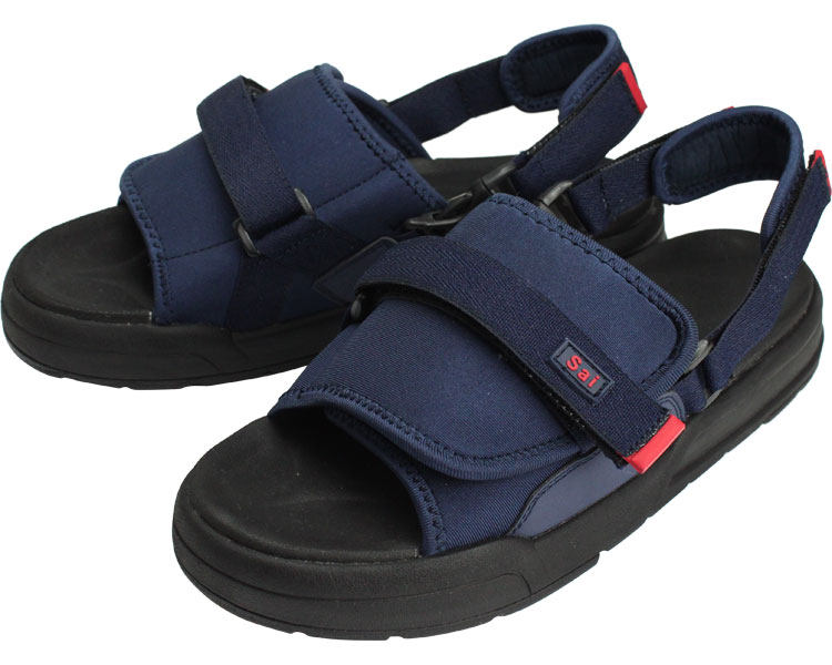 SaiSai 저스트 핏 샌들 WG510 남녀공용 M 네이비