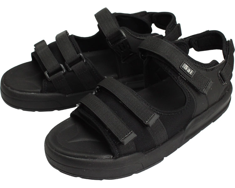 SaiSai 저스트 핏 샌들 WG520 남녀공용 3L 블랙