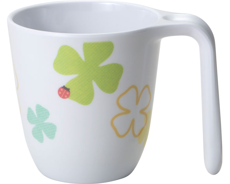 눈금 유니 컵 (컵 본체) C19MB-YB 네잎클로버