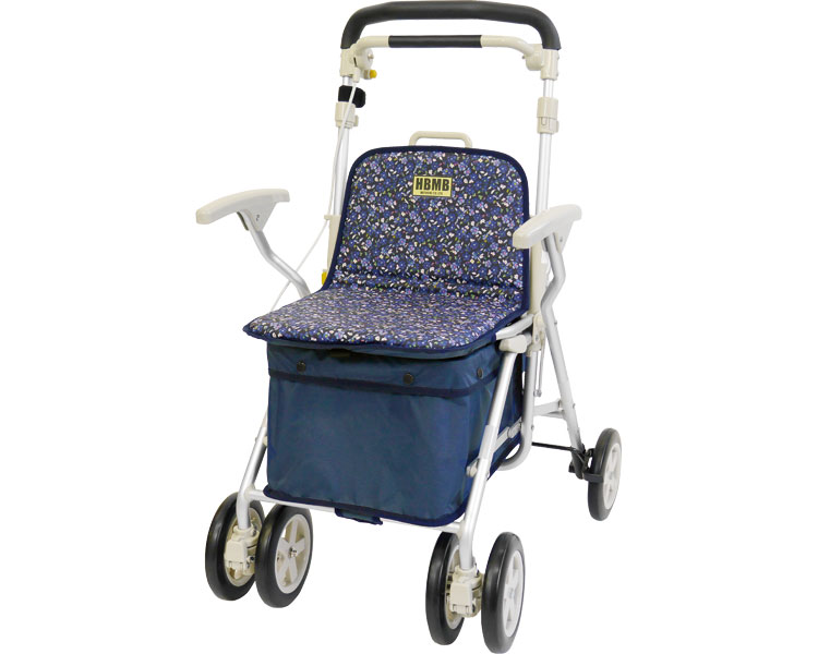 헬스백 실버카 MB HBMB-FNB 꽃무늬 네이비