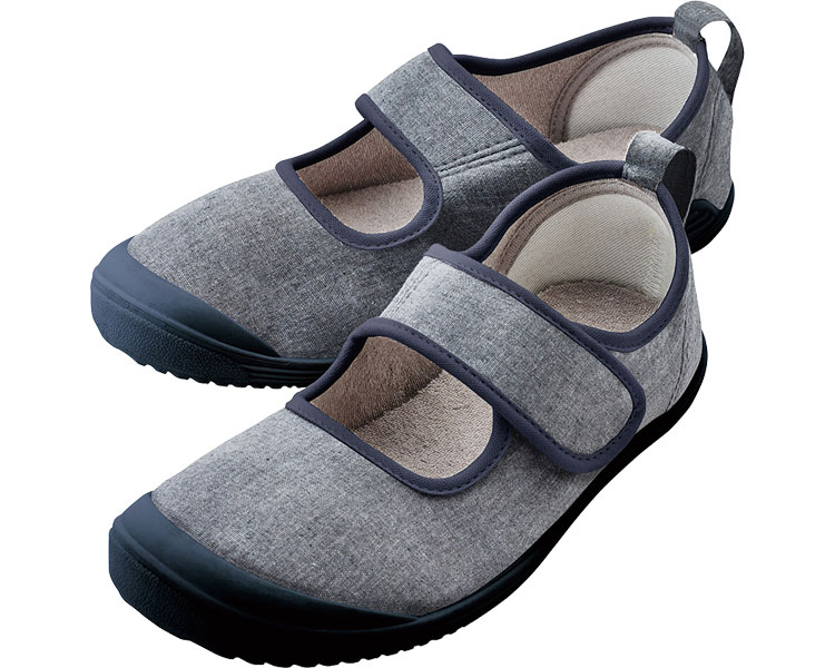 입원 지원 슈즈 남녀공용 91477 27.0cm 그레이