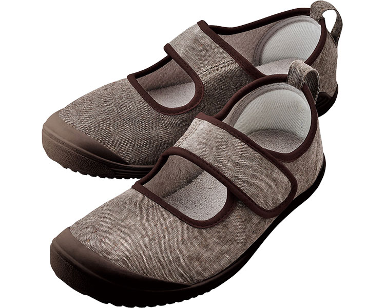 입원 지원 슈즈 남녀공용 91483 23.0cm 브라운